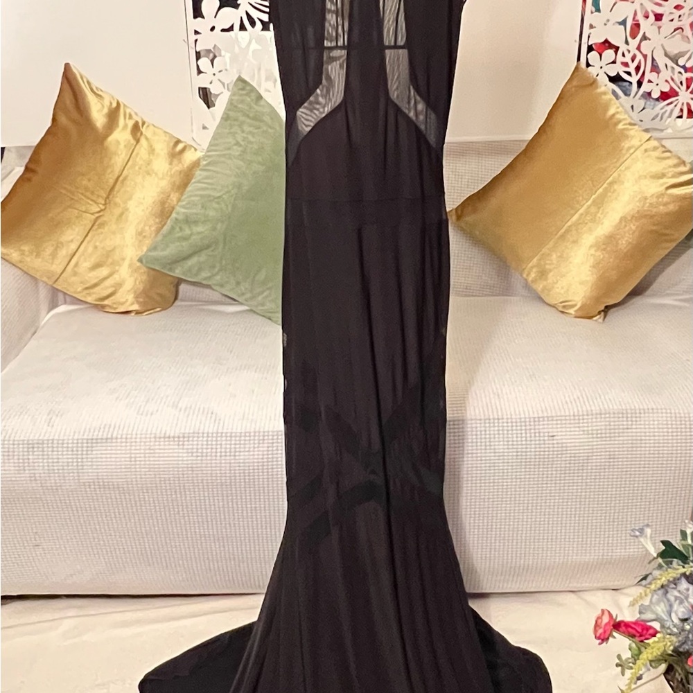 Elegant Black Evening Gown